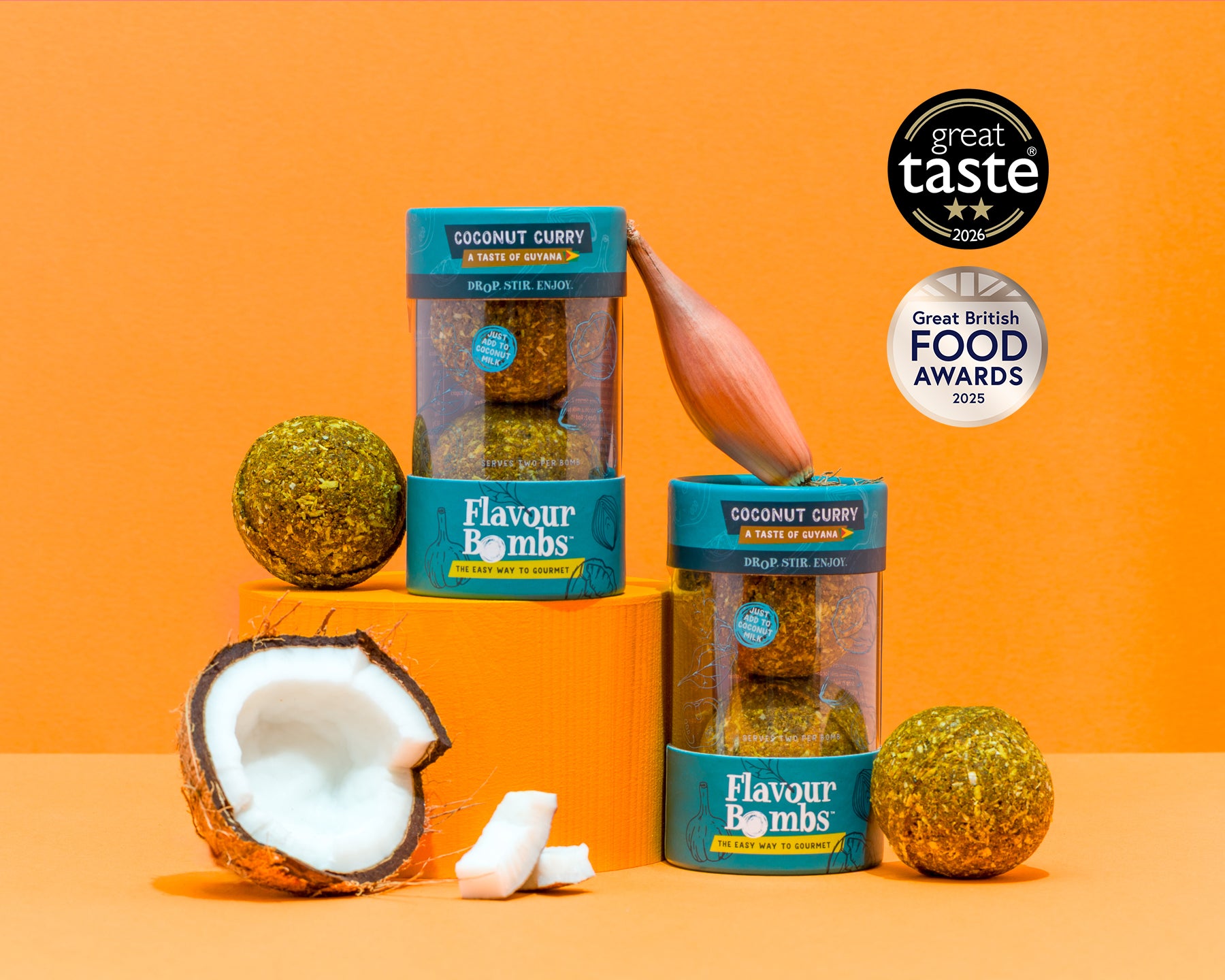 Coconut Curry Bombs