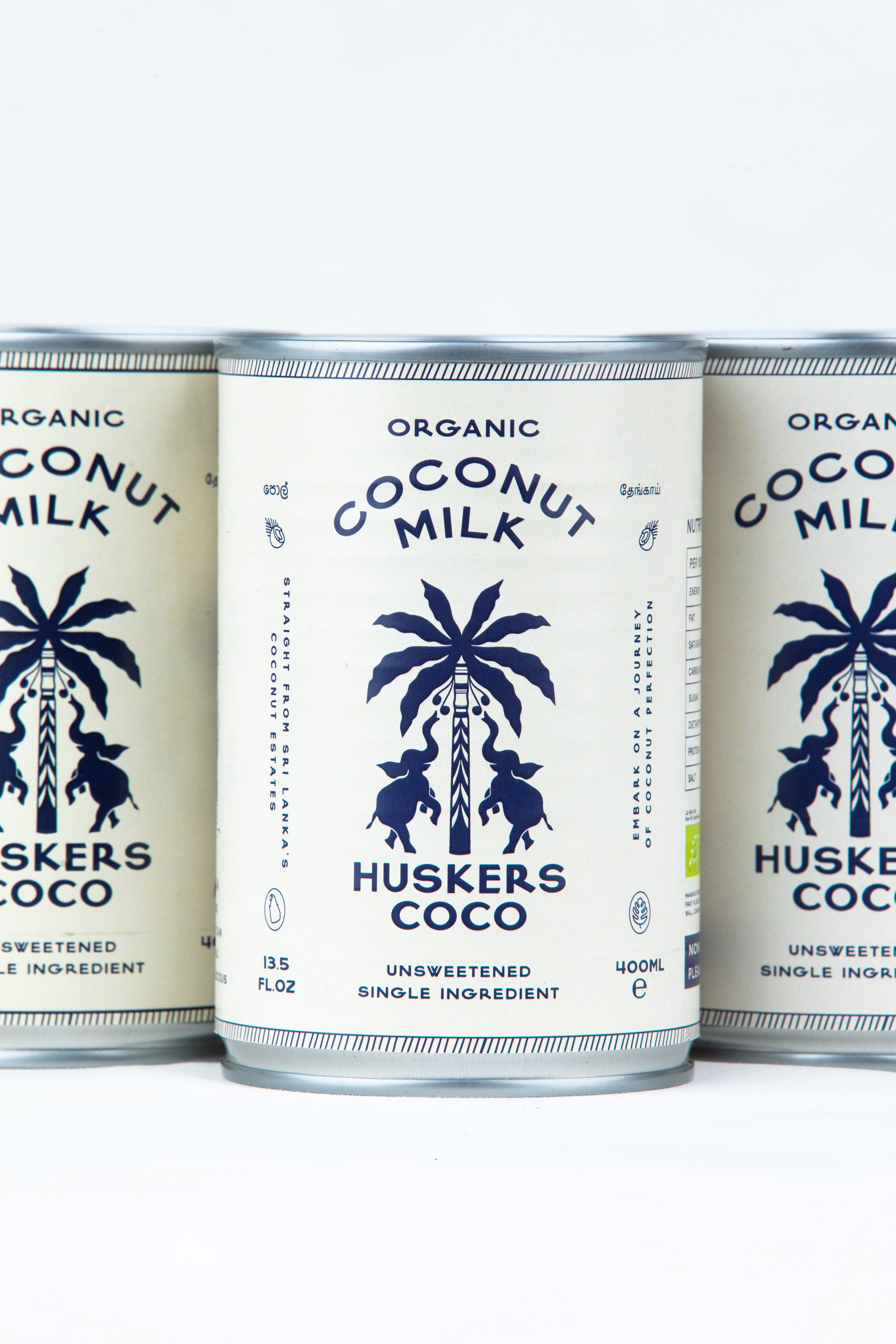 Huskers Organic Coconut Milk 400ml