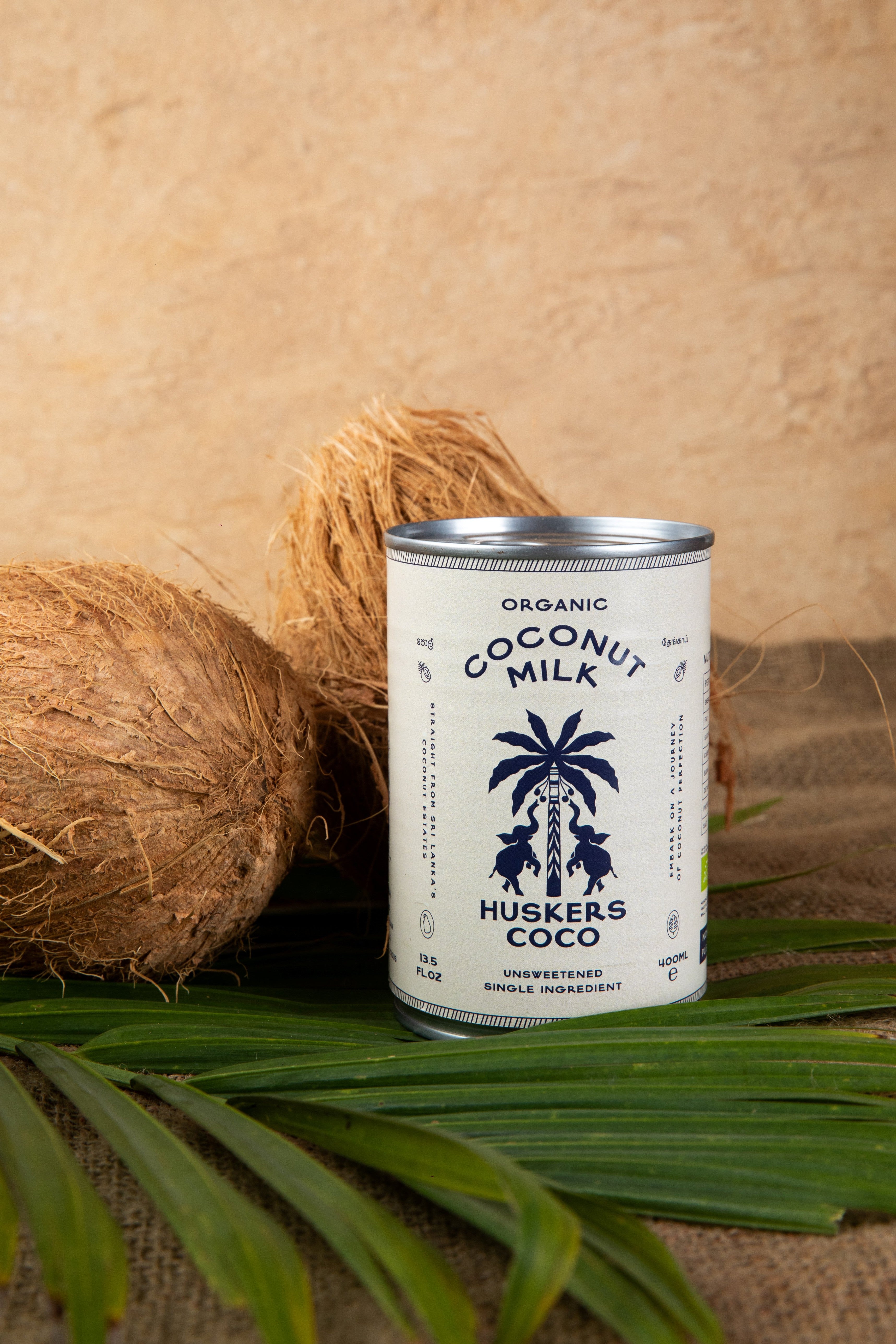 Huskers Organic Coconut Milk 400ml