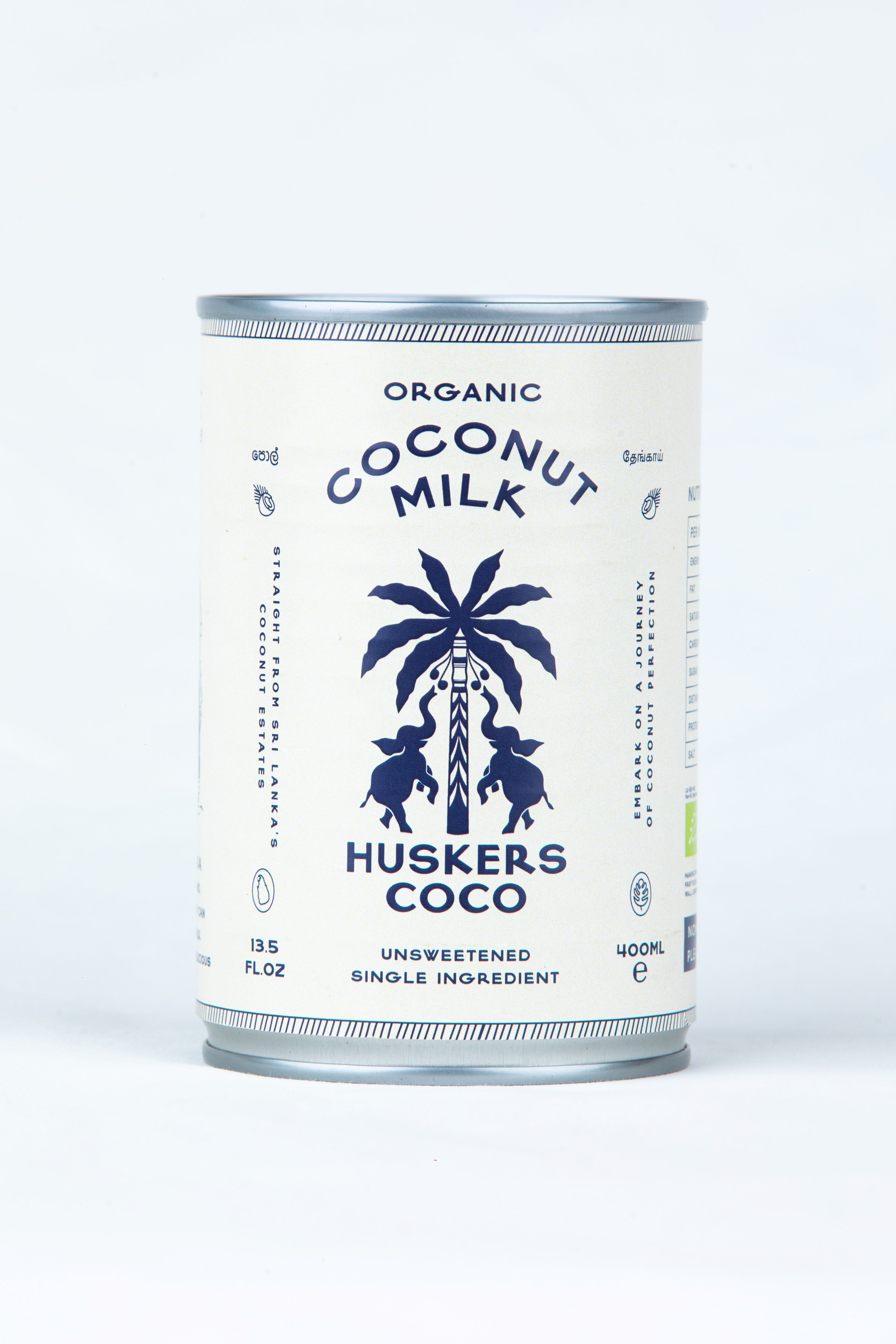 Huskers Organic Coconut Milk 400ml