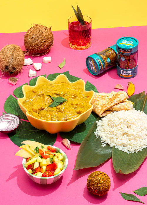 Coconut Curry Bomb with Huskers Coconut Milk 400ml