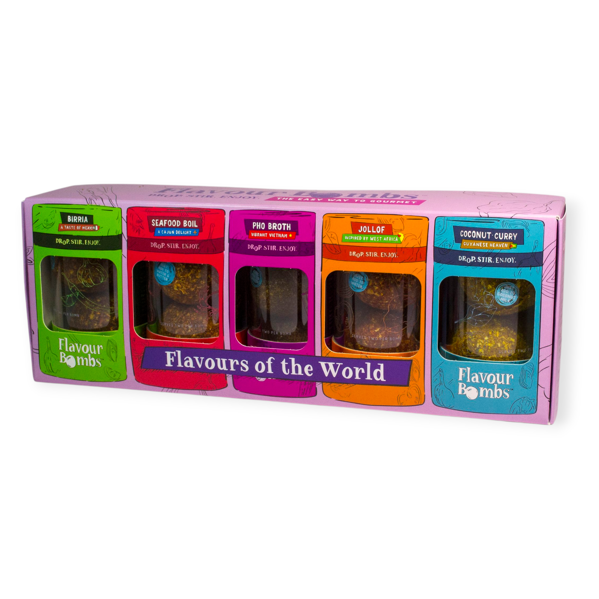 Flavours of the World - 5 Flavour Gift Box