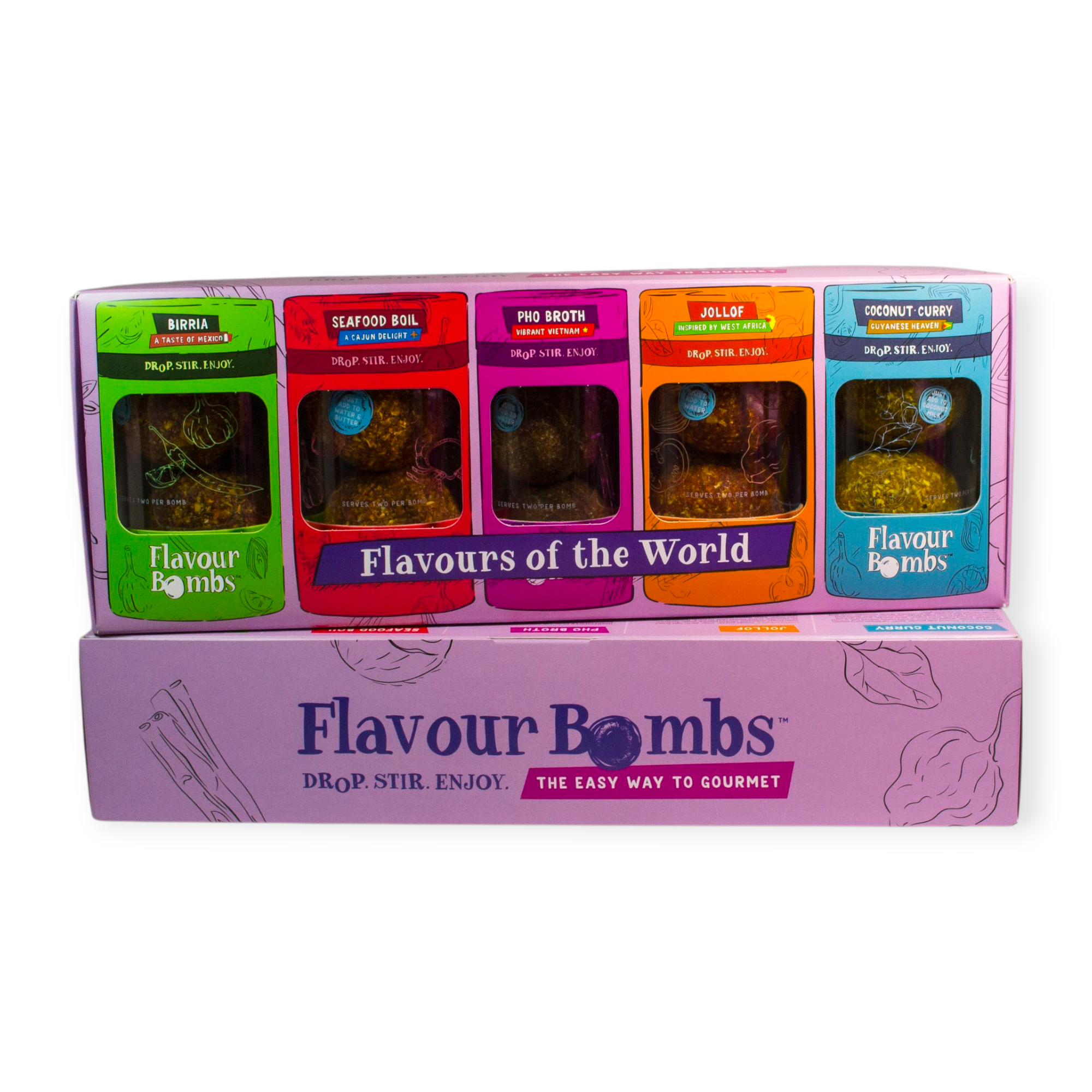 Flavours of the World - 5 Flavour Gift Box