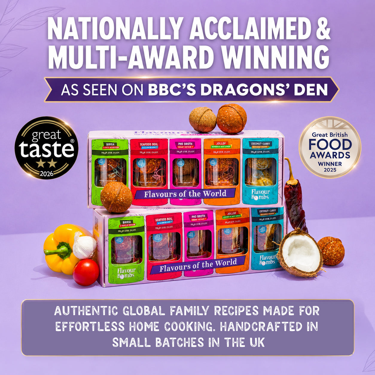 Flavours of the World - 5 Flavour Gift Box