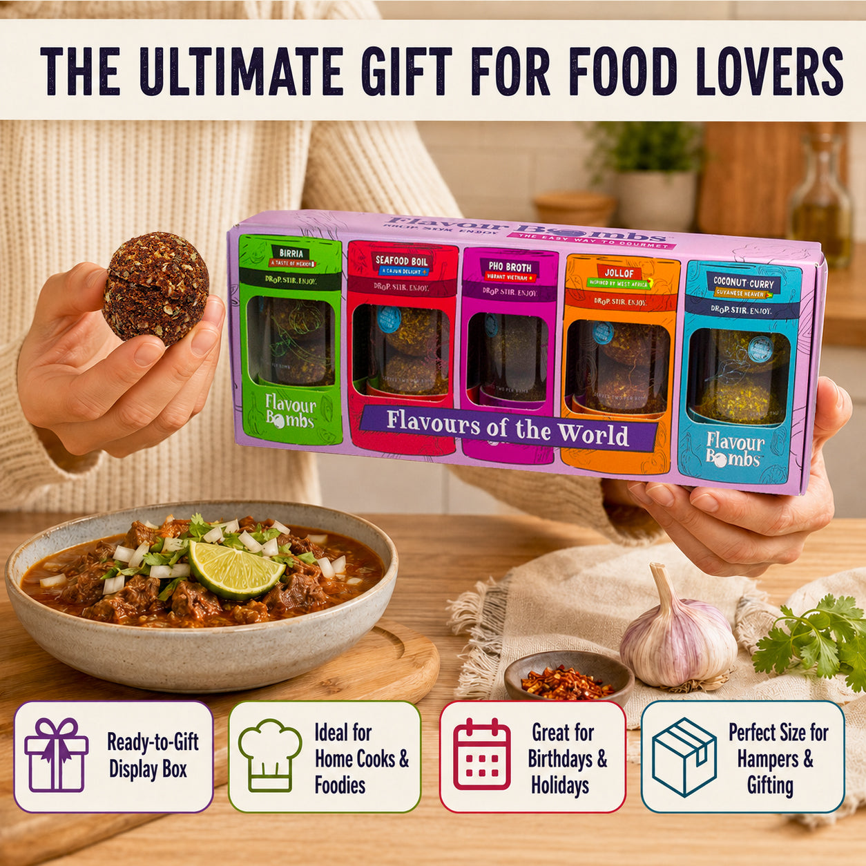 Flavours of the World - 5 Flavour Gift Box