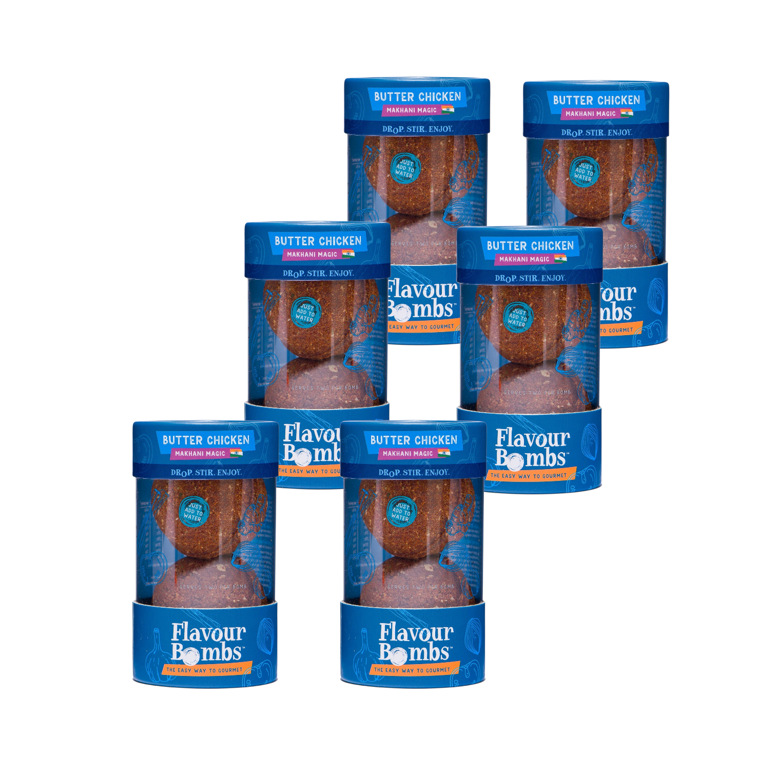 Flavour Bombs Twin Pack - Case of 6