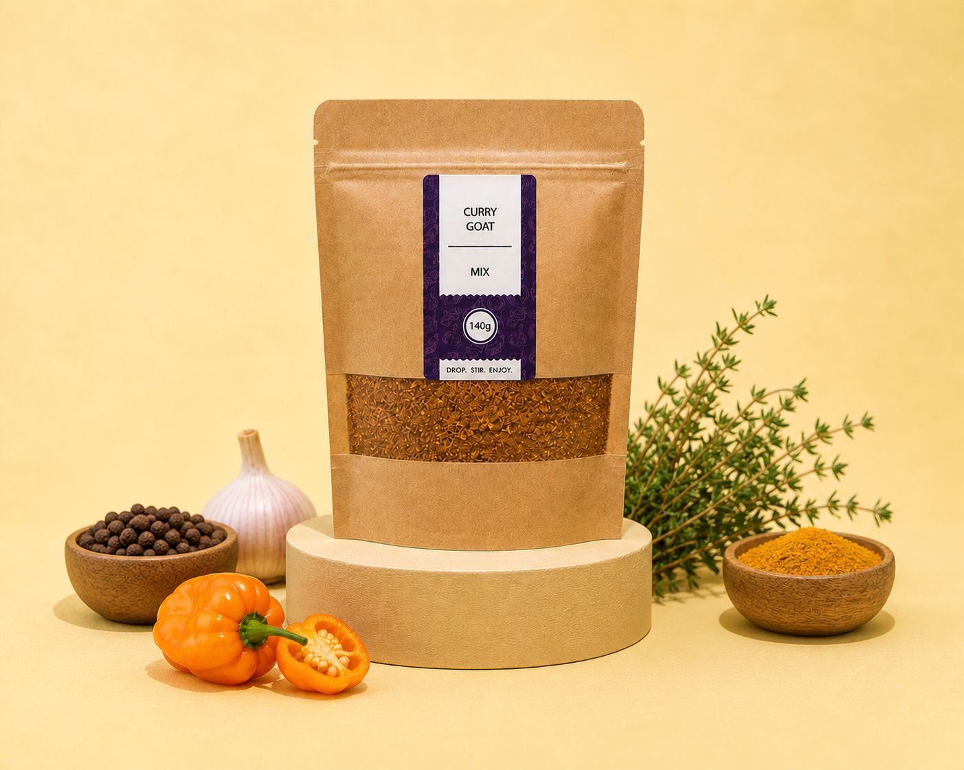 Curry Goat Flavour Bomb Mix - 140g